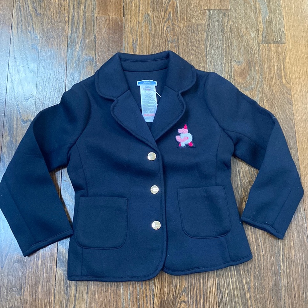 Jacardi Girls Fitted Blazer Jacket